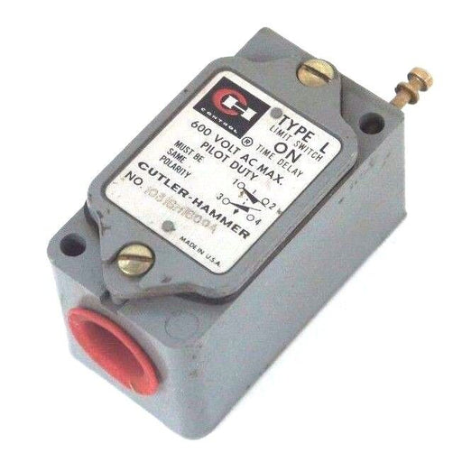 CUTLER-HAMMER 10316H1600A LIMIT SWITCH ONLY TYPE L, 600V