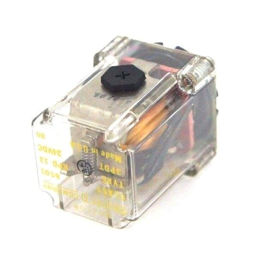 NIB SQUARE D 8501-KPD-13 SER. C GENERAL PURPOSE RELAY COIL: 24V CONTACTS 3PDT10A