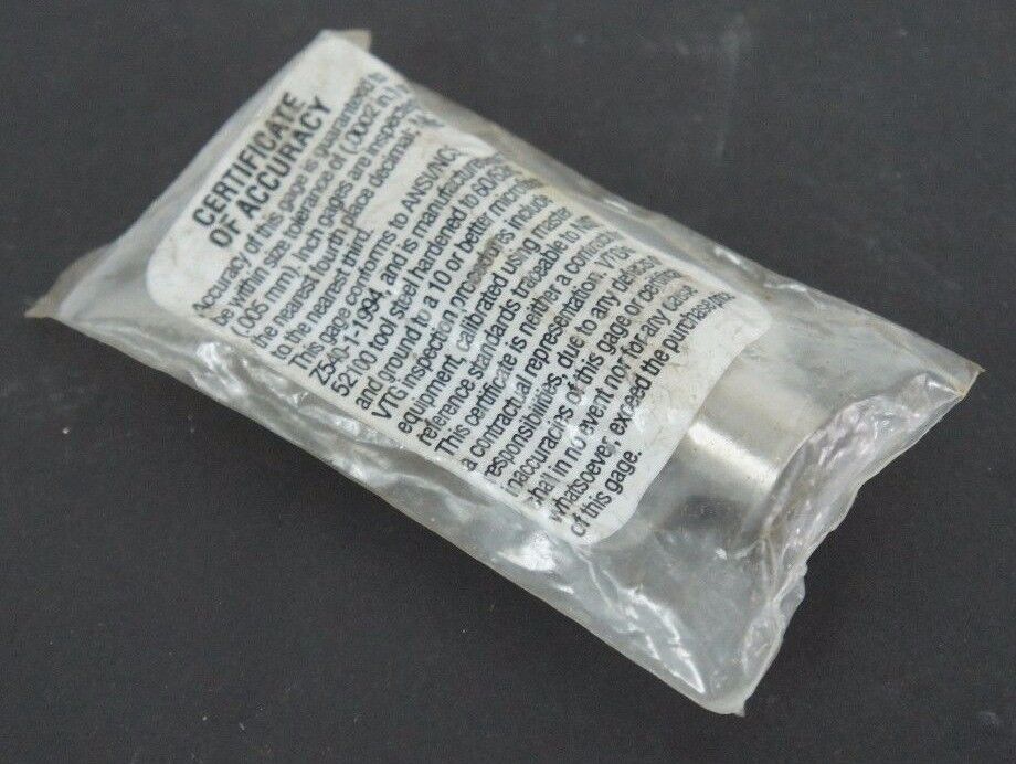 NIB VERMONT GAGE 112315850 PLUG AND PIN GAGE 15.85MM