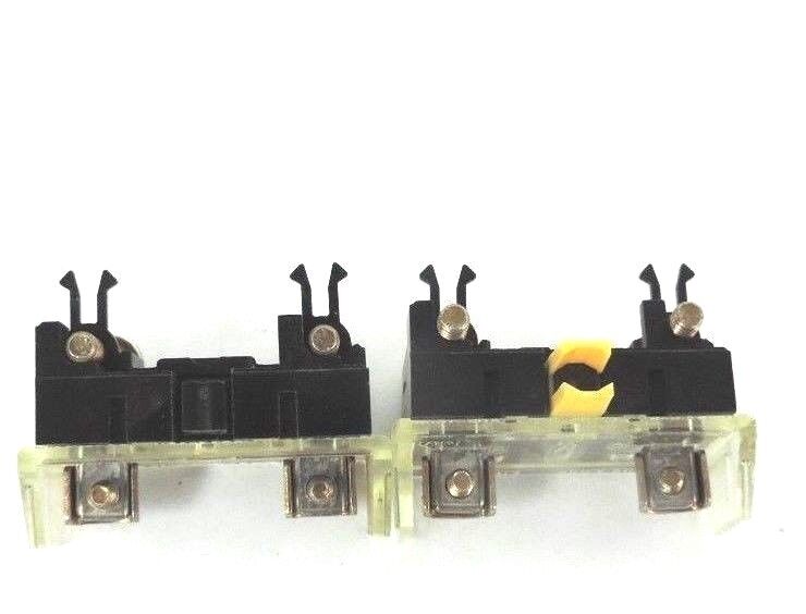 LOT OF 2 NEW ALLEN BRADLEY 800T-XD5 CONTACT BLOCK SER. D MINI BLOCK 1 N.O.