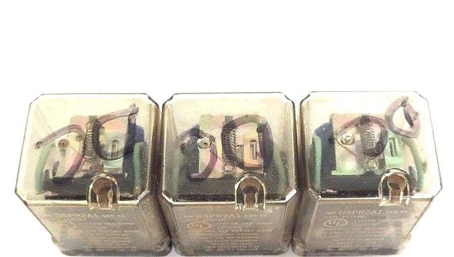 LOT OF 3 CUTLER HAMMER D5PR2A1 SER. A1 RELAYS, COIL 110VDC