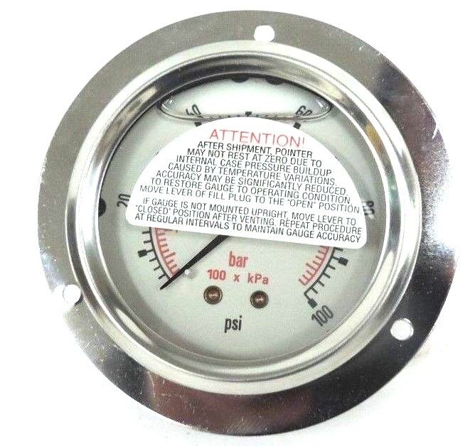 NIB GENERIC MPG-1P-100-E PRESSURE GAUGE MPG1P100E