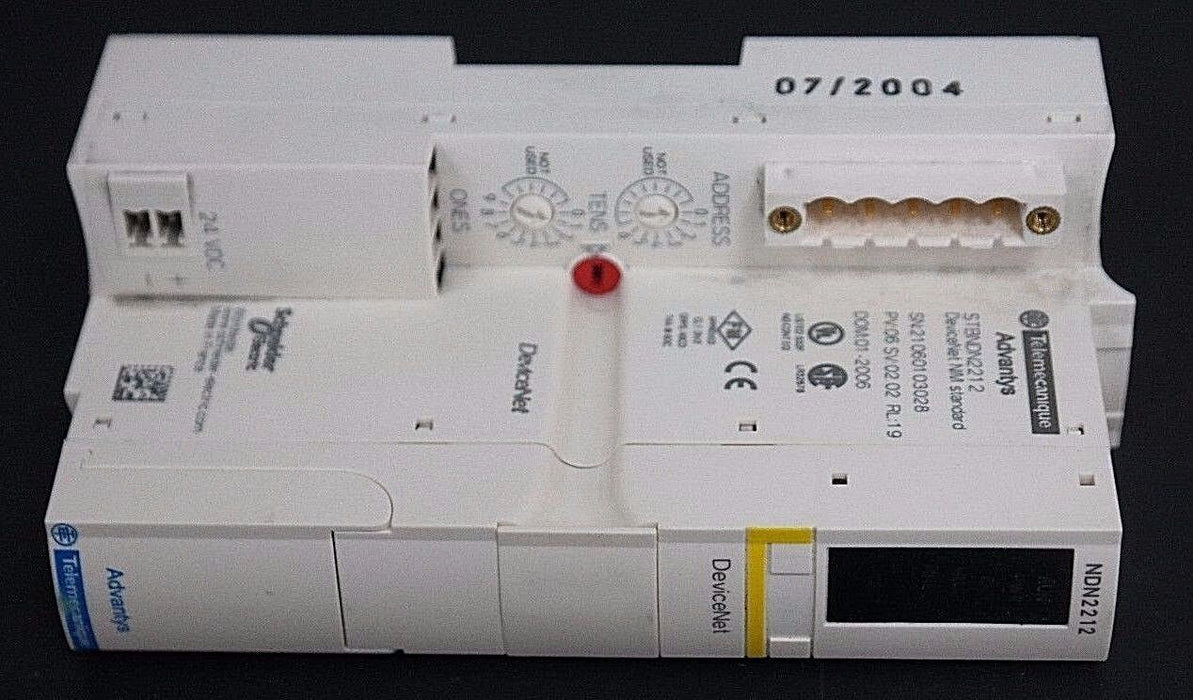 NIB TELEMECANIQUE STBNDN2212 DEVICENET NETWORK INTERFACE MODULE STB 205512