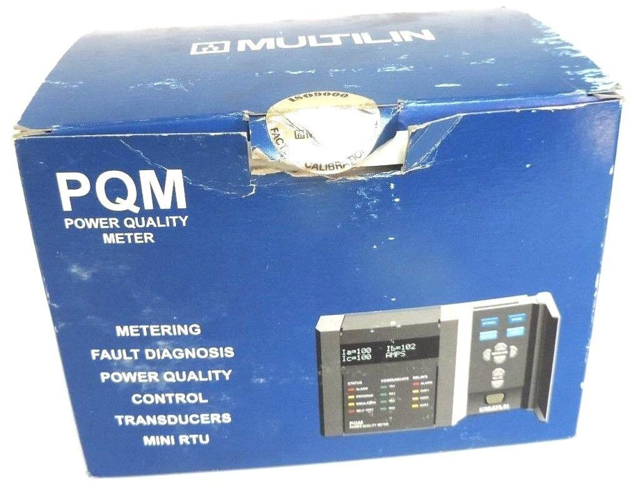 NIB GE MULTILIN PQM POWER QUALITY METER VERSION: 301.000 W/ PC SOFTWARE