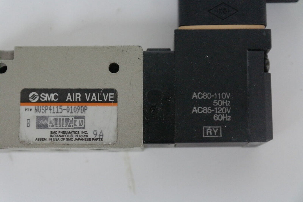 NIB SMC NVSP4115-0109DP AIR VALVE 110/120V, 50/60HZ NVSP41150109DP