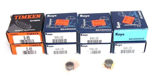 LOT OF 10 NEW KOYO & TIMKEN B-65 NEEDLE BEARINGS B65