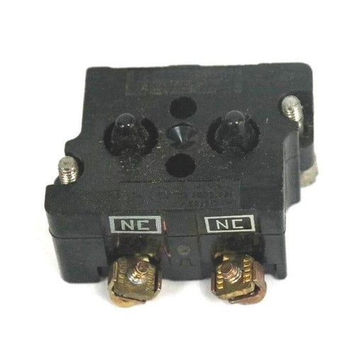 NIB CUTLER-HAMMER 10250T3 CONTACT BLOCK 600VAC, 2 N.C.