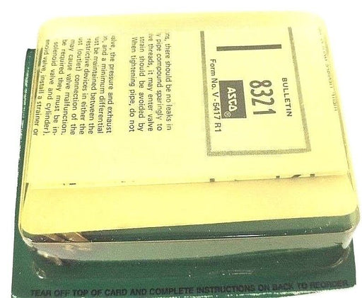 NIB ASCO 302-927 REBUILD KIT BULL. 8321, 302927