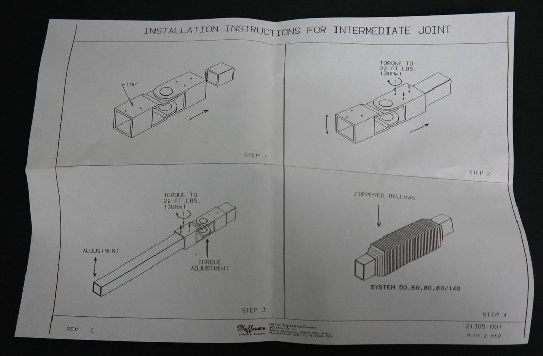 NEW HOFFMAN ENCLOSURES C-CS8IJR INTERMEDIATE JOINTPEND. ARM 1016244524