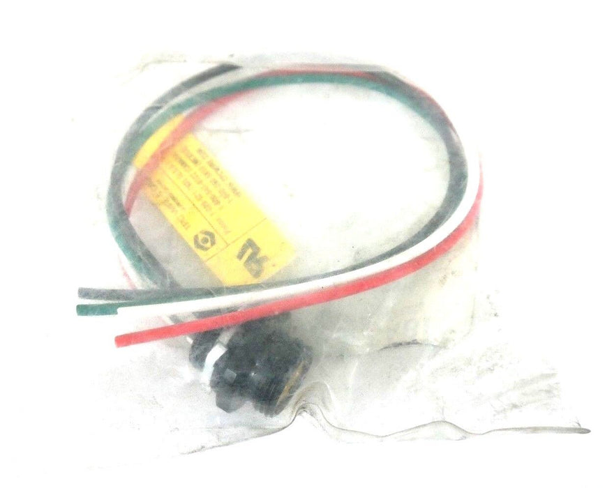 LOT OF 2 NEW TPC WIRE & CABLE 84400 4-WIRE MALE RECEPTACLE CONNECTORS