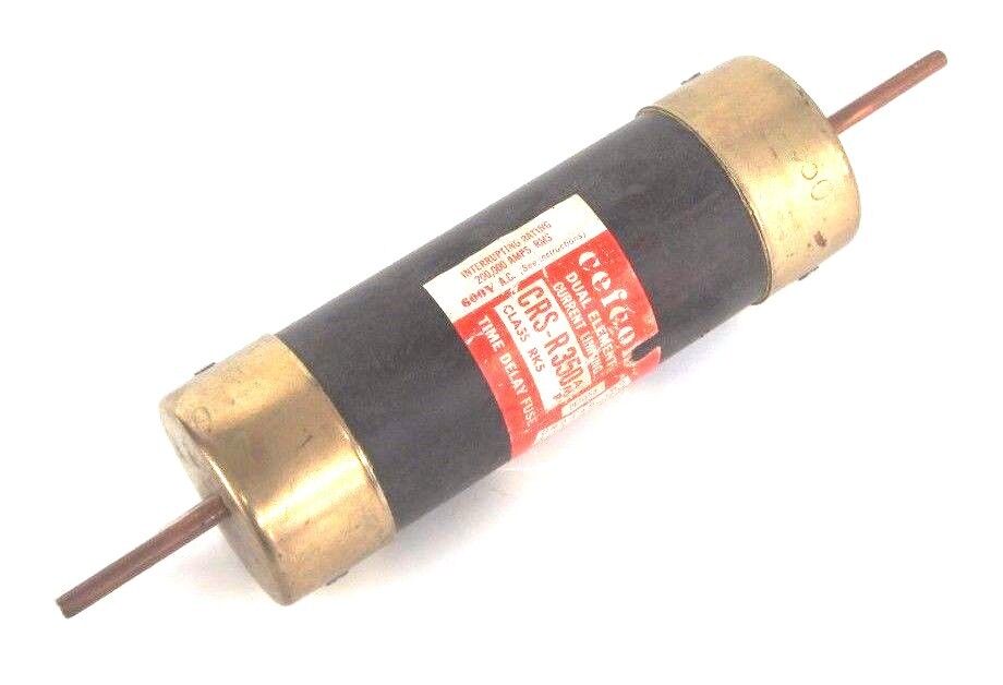 NEW CEFCO CRS-R350 CLASS RK5 DUAL ELEMENT TIME DELAY FUSE 350AMP