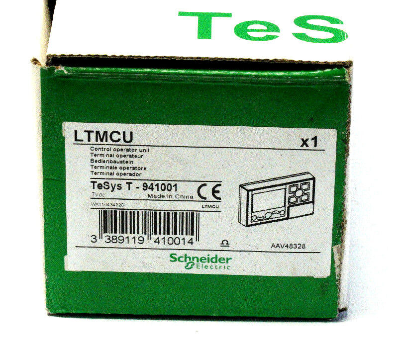 SCHNEIDER LTMCU TESYS T OPERATOR CONTROL UNIT 941001 7VDC LT-MCU LT MCU NIB