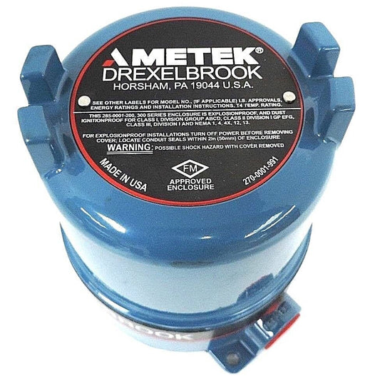 NEW AMETEK DREXELBROOK 285-0001-200 EXPLOSIONPROOF ENCLOSURE 270-0001-991