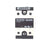 NIB CHROMALOX SSR1P-2521 HEAT SINK 305891, CHX1E60A25, 25A, 600V, 4-20MA