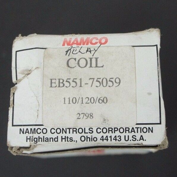 NIB NAMCO EB551-75059 COIL 110/120/60, EB55175059