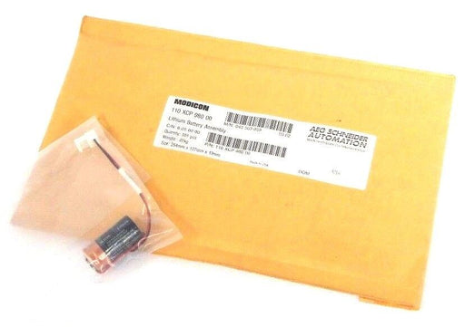 NIB SCHNEIDER MODICON 110-XCP-980-00 LITHIUM BATTERY ASSEMBLY 110XCP98000