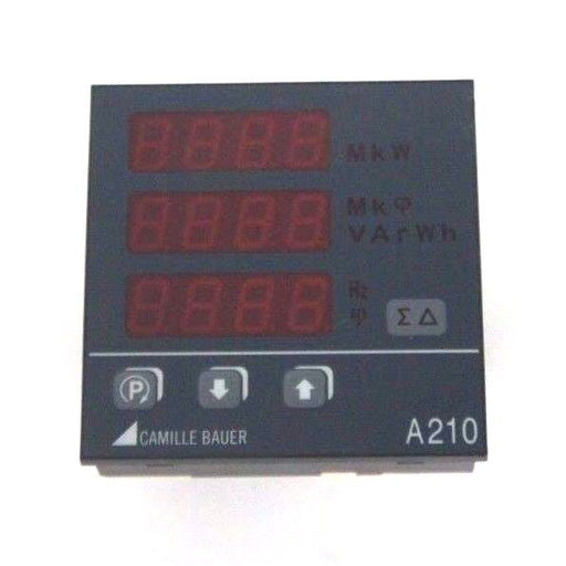 CAMILLE BAUER SINEAX A210 MULTIFUNCTIONAL POWER MONITOR 3-500/290V 5A 50/60HZ
