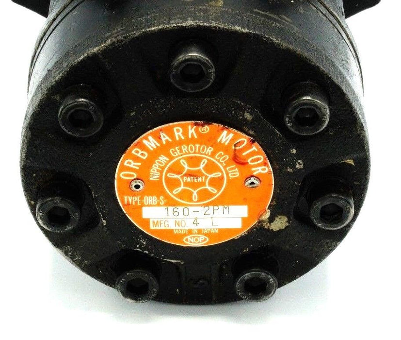 NOP NIPPON OIL PUMP ORB-S-160-2PM S SERIES ORBMARK MOTOR 20600233 ORBS160SPM