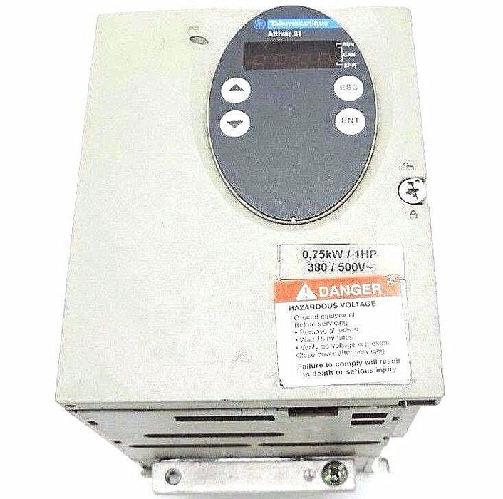 TELEMECANIQUE ATV31H075N4 ALTIVAR SPEED DRIVE 0,75KW, 1HP, 380/500V