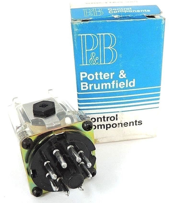NIB POTTER & BRUMFIELD KRP-11AG-240 RELAY KRP11AG, 240V, 50/60HZ