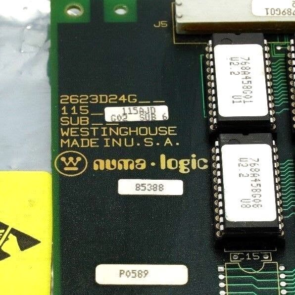 NEW WESTINGHOUSE 2623D24G NUMA LOGIC PCB BOARD 2623D24H01