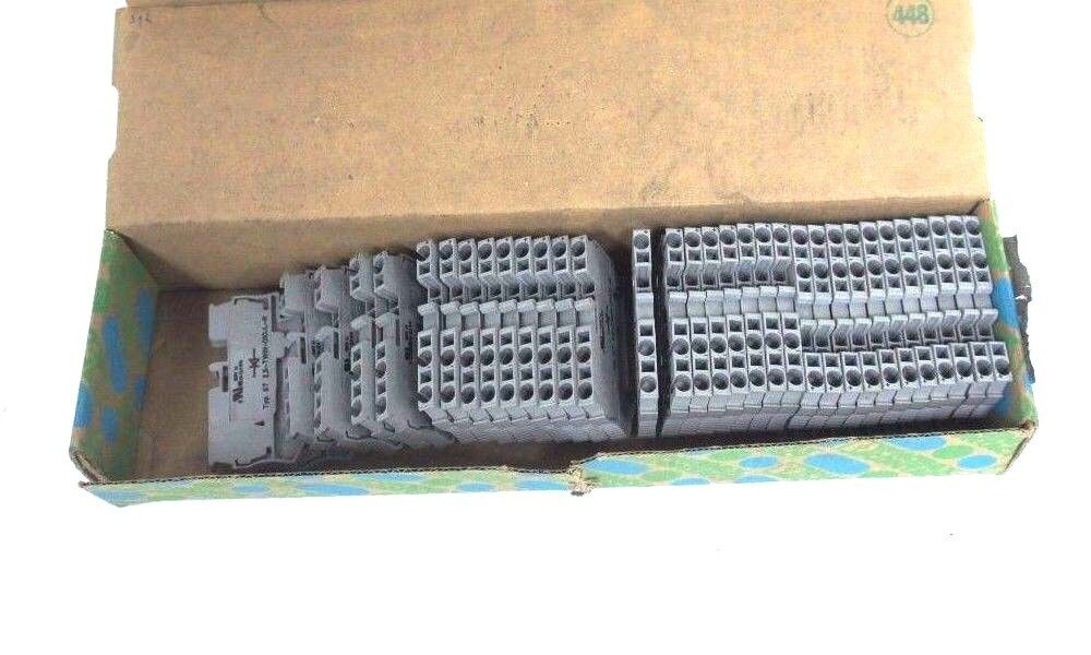 BOX OF 34 NEW PHOENIX CONTACT ST 2.5 TWIN-DIO/L-R ORD. NO. 3036246
