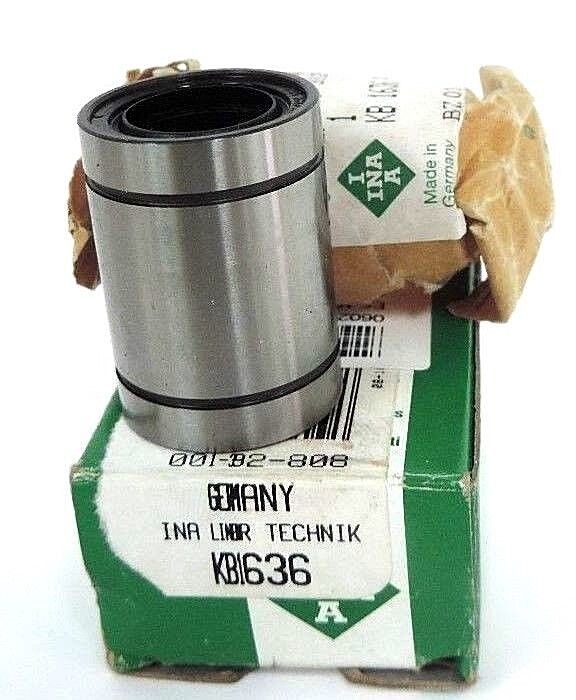 NIB INA KB1636 LINEAR BALL BEARING 16MM ID X 26MM OD X 36MM L