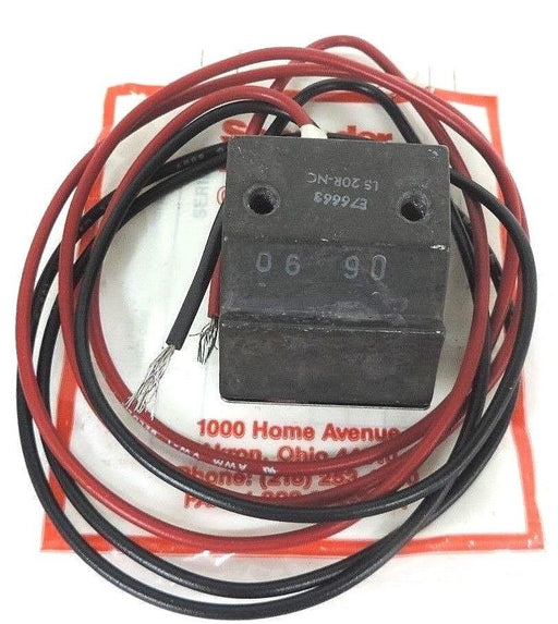 NIB SCHRADER BELLOWS 007124010 MAG SW ASSY RH NC, 712-4010