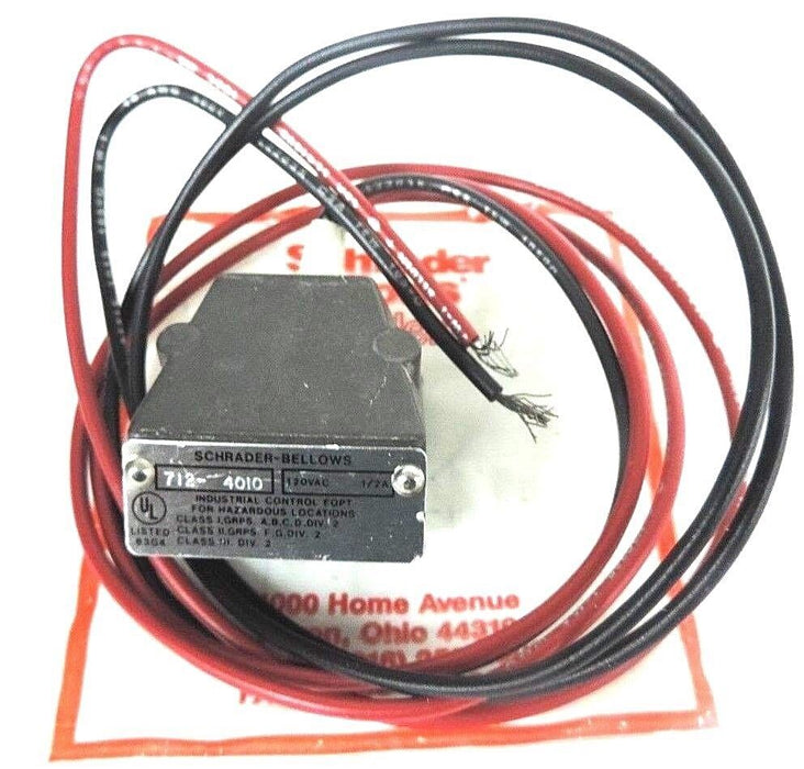 NIB SCHRADER BELLOWS 007124010 MAG SW ASSY RH NC, 712-4010