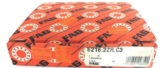 NIB FAG 6216.2ZR.C3 BALL BEARING DEEP GROOVE 80X140X26MM SHIELDED 62162ZRC3