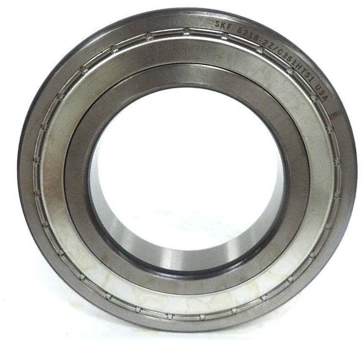 LOT OF 2 NIB SKF 6218-2ZJEM BALL BEARINGS SINGLE ROW 90MM-ID 160MM-OD 30MM-WIDE