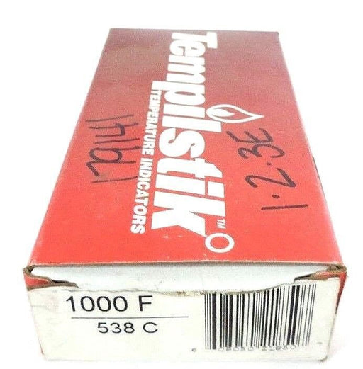 BOX OF 10 TEMPIL INC. 719-TS1000 TEMPILSTIK TEMPERATURE INDICATORS 1000F, TE1000