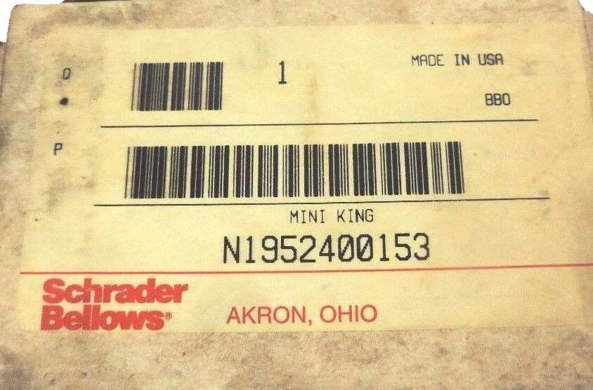 NIB SCHRADER BELLOWS K065-403353 SOLENOID VALVE W/ N1952400153 MANIFOLD K058-002