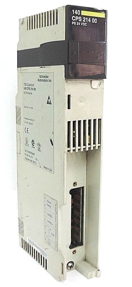 SCHNEIDER AUTOMATION 140CPS21400 DC POWER SUPPLY 24V, 8A, 140-CPS-214-00