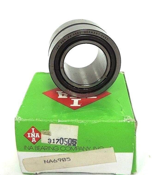 NIB INA NA6905 NEEDLE BEARING DOUBLE ROW 25X42X30MM