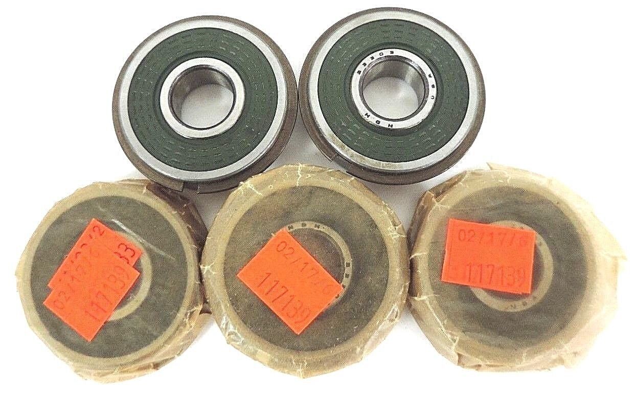 LOT OF 5 NEW NDH Z499603 SINGLE ROW BALL BEARINGS