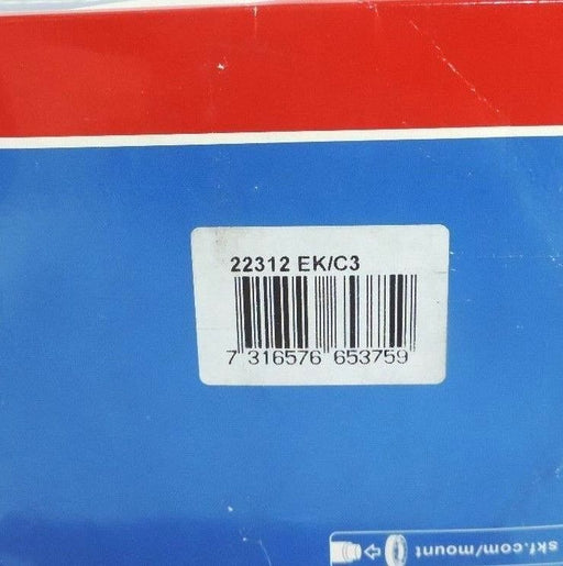 LOT OF 2 NIB SKF 22312 EK/C3 ROLLER BEARINGS SPHERICAL 2.544IN TAPERED BORE