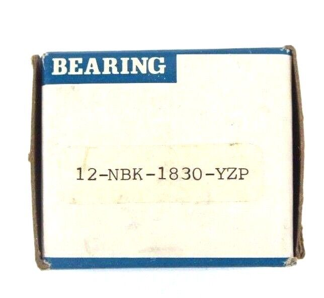 NIB RBC TORRINGTON 12-NBK-1830-YZP NEEDLE ROLLER BEARINGS 3/4" BORE 12NBK1830YZP