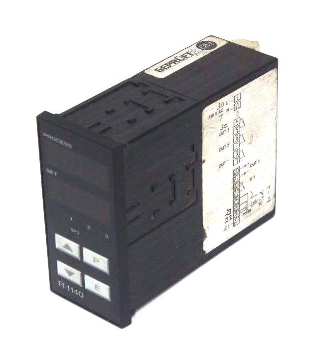 ELOTECH R1140-10-00-1 SINGLE ZONE TEMPERATURE CONTROLLER R1140, 2357-022