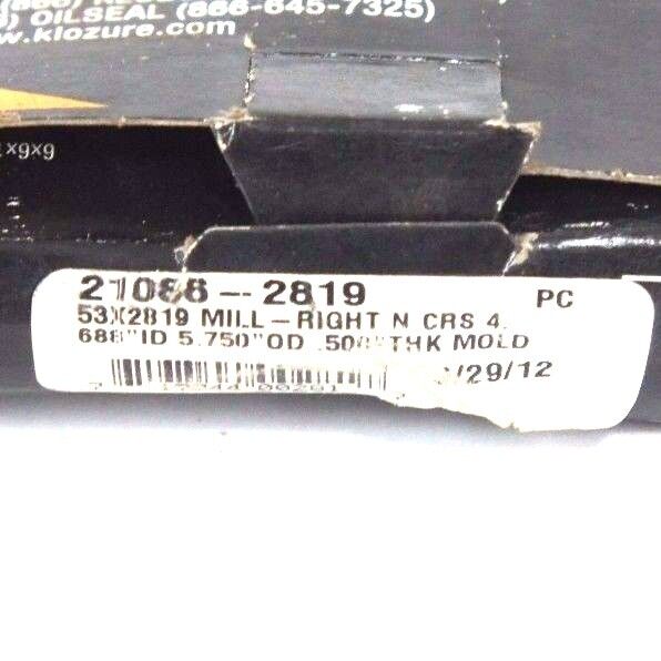 NIB GARLOCK KLOZURE 21086-2819 OIL SEAL 53X2819, 210862819