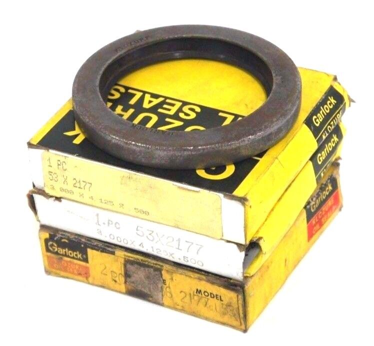 LOT OF 3 NIB GARLOCK KLOZURE 21086-2177 OIL SEALS 3.00" X 4.125" X 0.500"