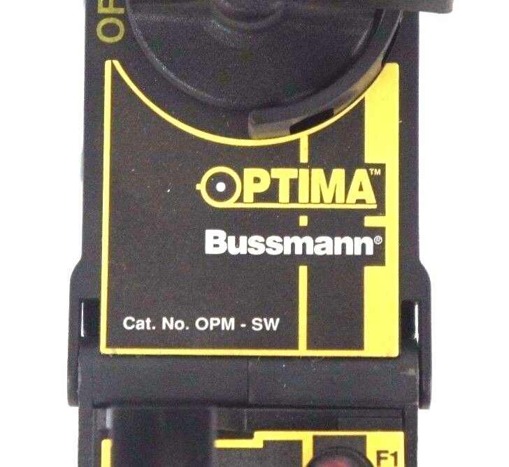 BUSSMANN OPM-SW OPTIMA OVERCURRENT PROTECTION MODULE OPMSW