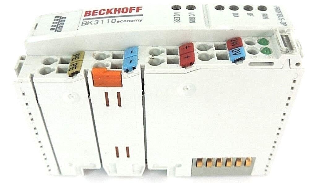 BECKHOFF BK3110 PROFIBUS COUPLER 24VDC