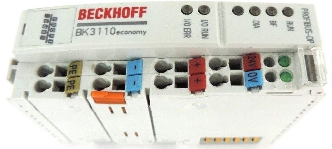 BECKHOFF BK3110 PROFIBUS COUPLER 24VDC