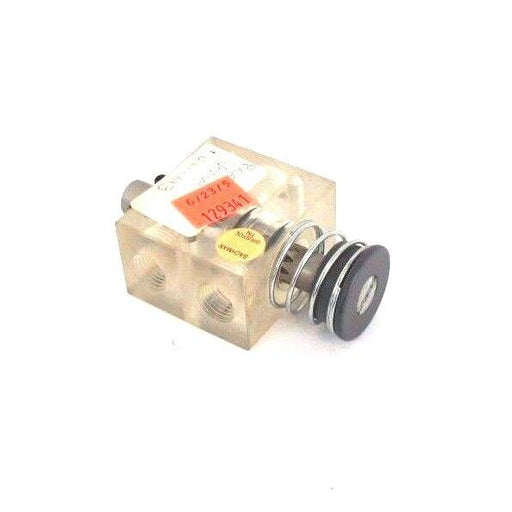 NEW BACHMAN RA-43 MANUAL VALVE 1-3/16" PVC PUSHBUTTON 6 LB. SPRING RA43