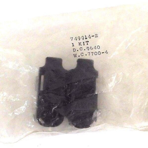 LOT OF 6 NEW AMP 749914-2 CONNECTOR DB9 BACKSHELL/CABLE CLAMP BLACK KIT