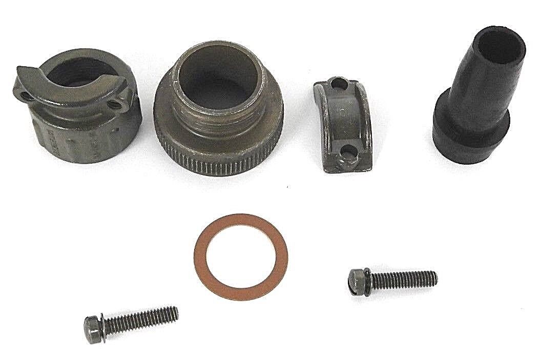 LOT OF 2 NEW AMPHENOL 97-67-22-10 CABLE CLAMPS 97672210