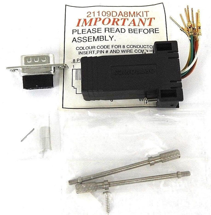 LOT OF 2 NEW ORTRONICS OR-21109DA8MKIT DATA ADAPTERS OR21109DA8MKIT