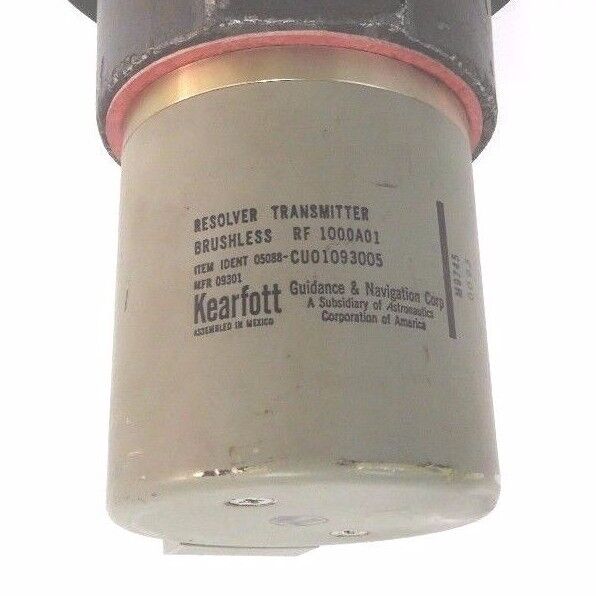 BALDOR KEARFOTT 05088-CU01093005 RESOLVER TRANSMITTER BRUSHLESS MFR: 09301