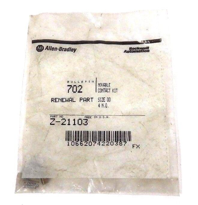 NIB ALLEN BRADLEY Z-21103 MOVABLE CONTACT KIT Z21103